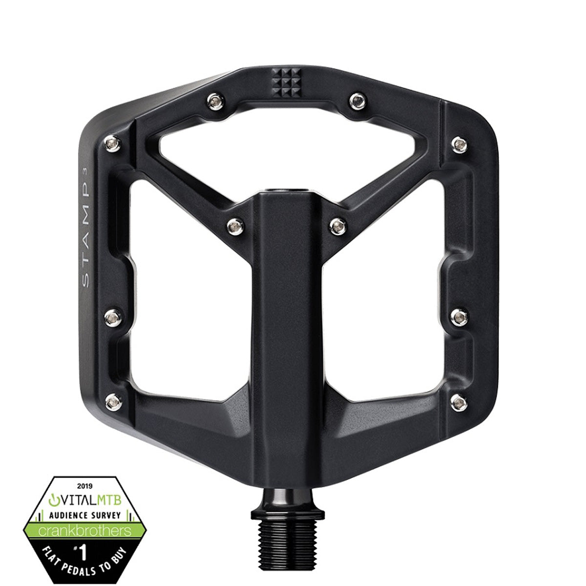 magnesium bike pedals Stamp 3 Magnesium Platform Pedals Large