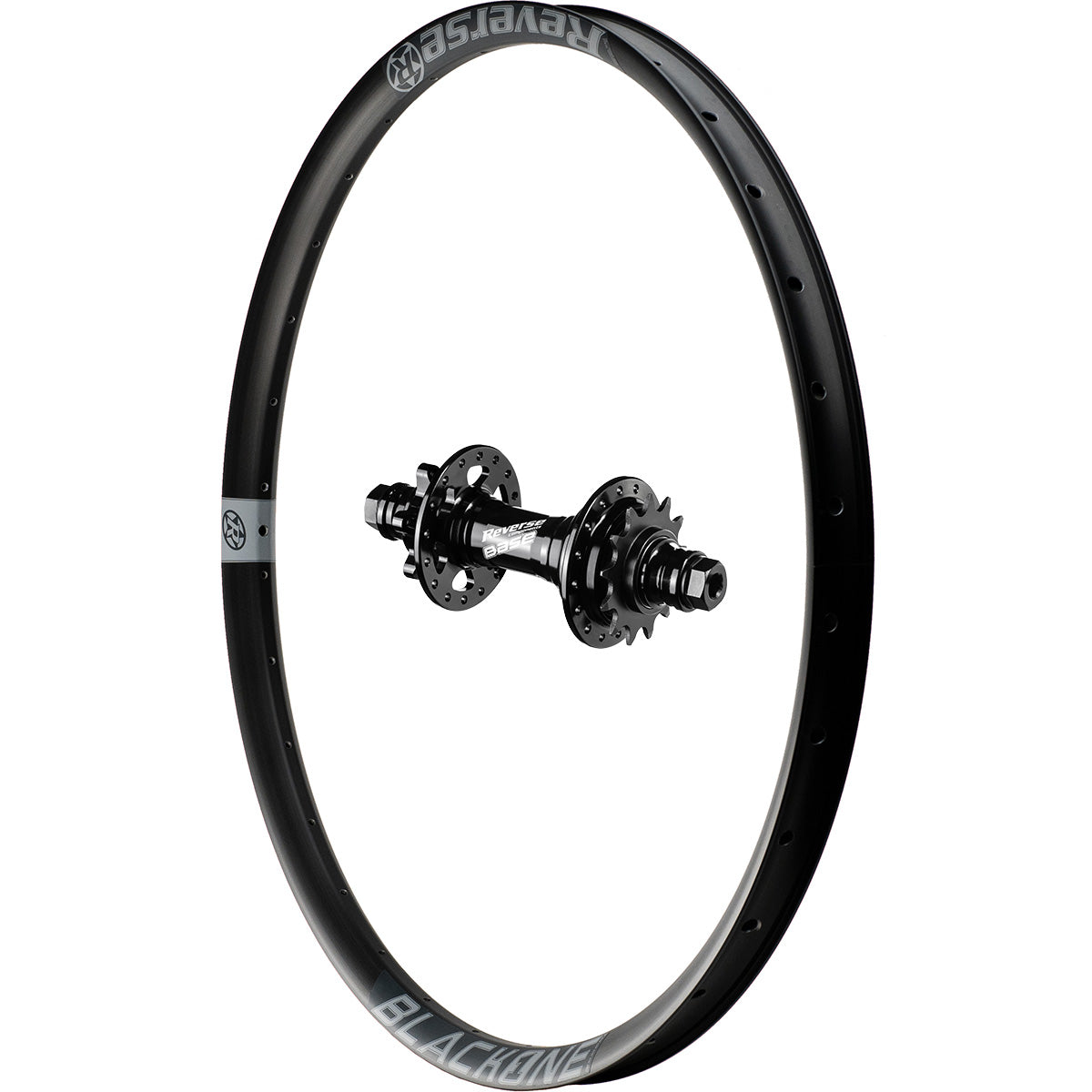 Laufrad HR Black-ONE SingleSpeed 26 ''