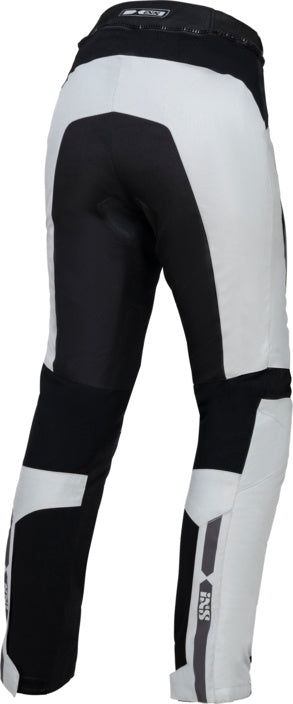 iXS Tour Damen Hose Tromsö-ST 2.0 hellgrau-schwarz – Rückansicht