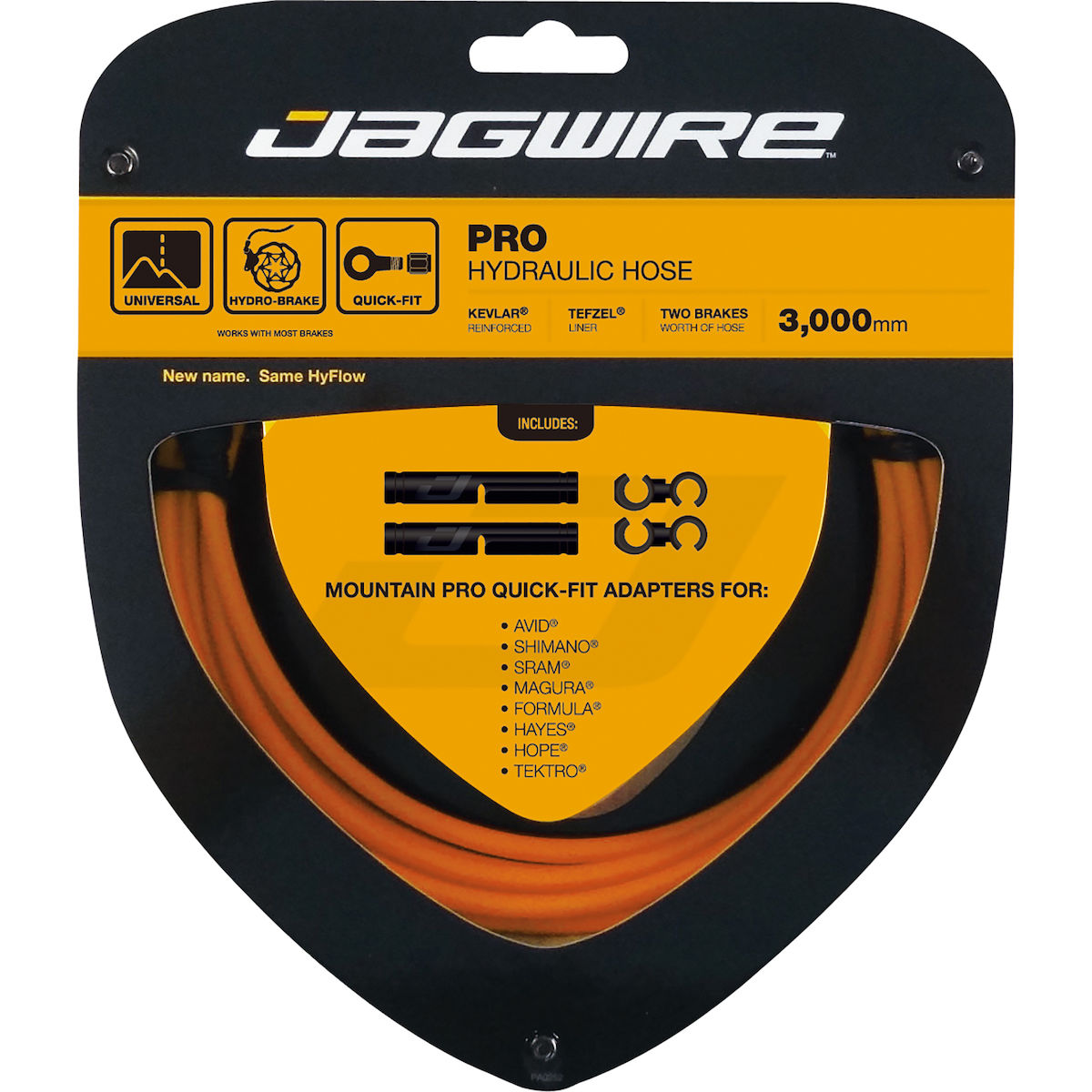 Bremsleitung Pro Hydraulic - orange