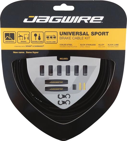 Bremszugset Universal Sport - Schwarz