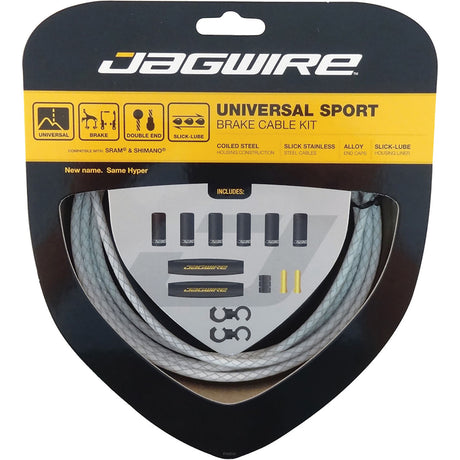 Bremszugset Universal Sport - weiß geflochten