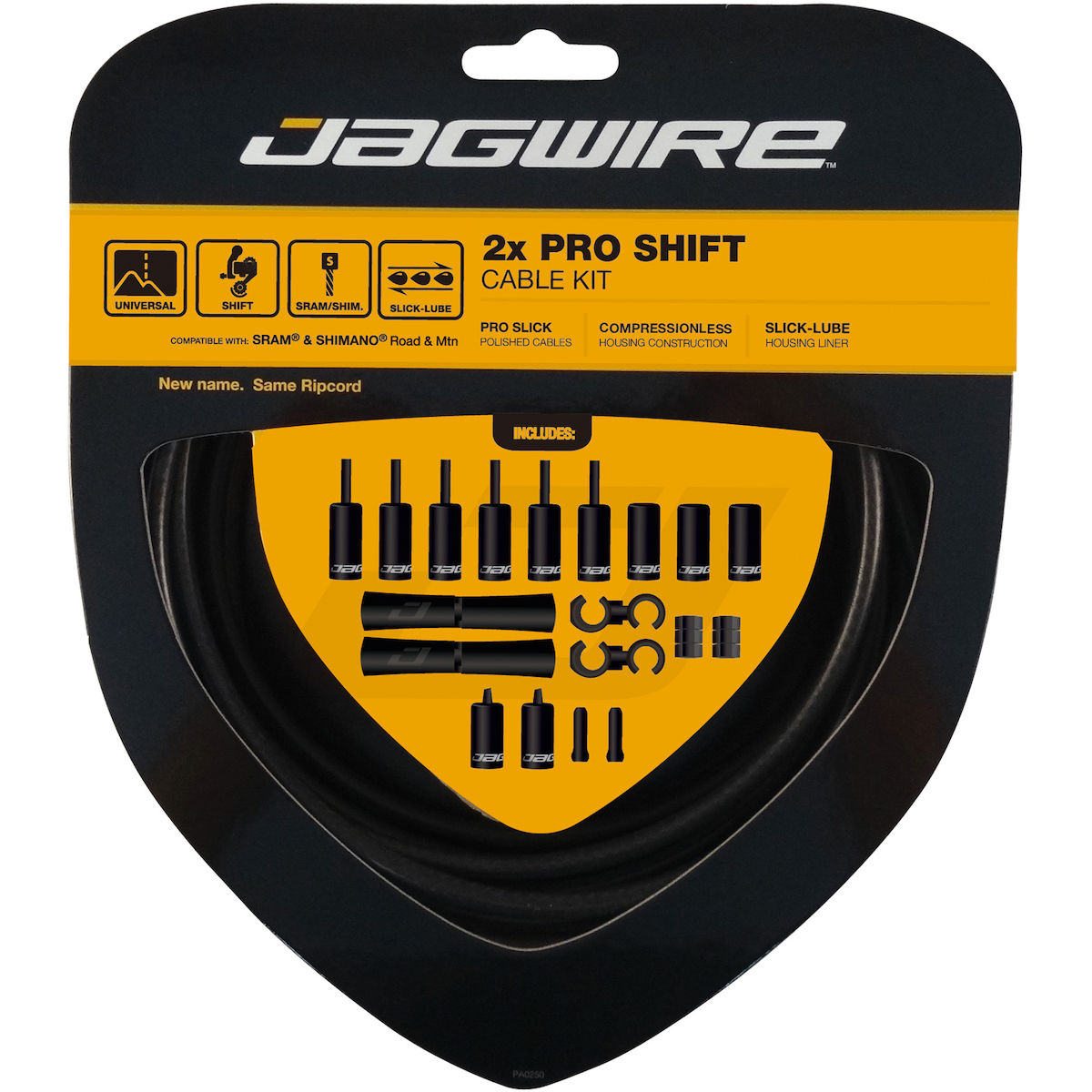 Schaltzugset 2x Pro Road & Mountain Shimano/SRAM - Stealth