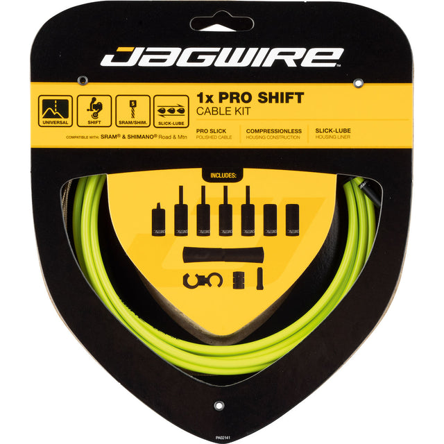 Schaltzugset Road & Mountain Pro 1x - grün