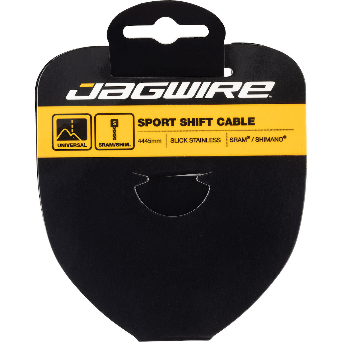Cable de cambio deportivo acero inoxidable pulido Shimano - 1,1 x 4445 mm 