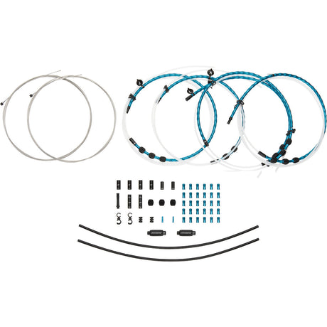 Schaltzugset Road & Mountain Elite Link 2x - blau