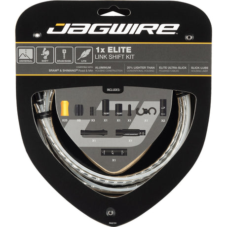 Schaltzugset Road & Mountain Elite Link 1x - silber