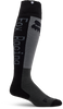 180 Lean Sock - Grey/Black 