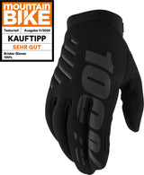 Brisker Gloves Black schwarz