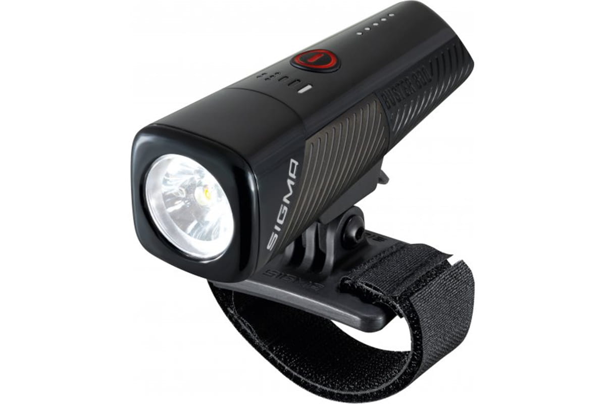 Battery Helmet Light BUSTER 800 HL - black 