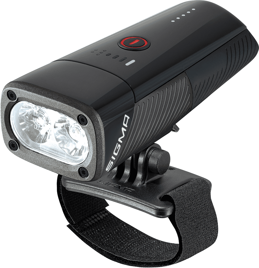 Battery Helmet Light BUSTER 1600 HL - black 
