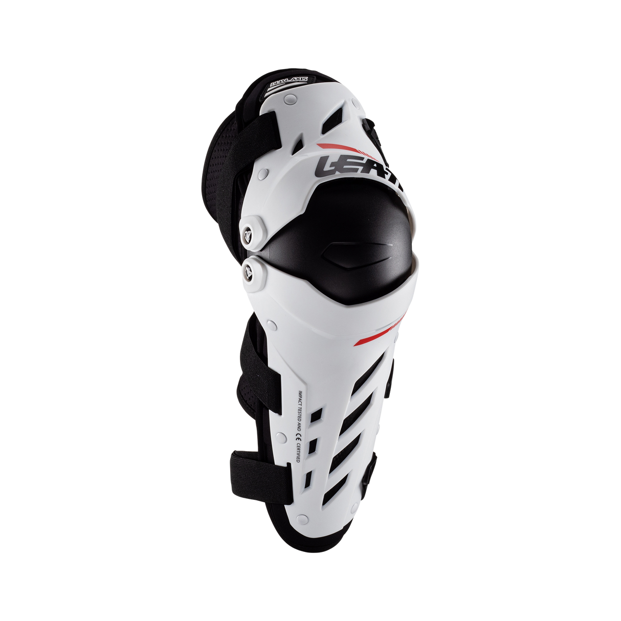 Knee Guard Dual Axis Jr - White
