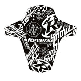Nico Vink Stickerbomb Mudfender - schwarz/weiss
