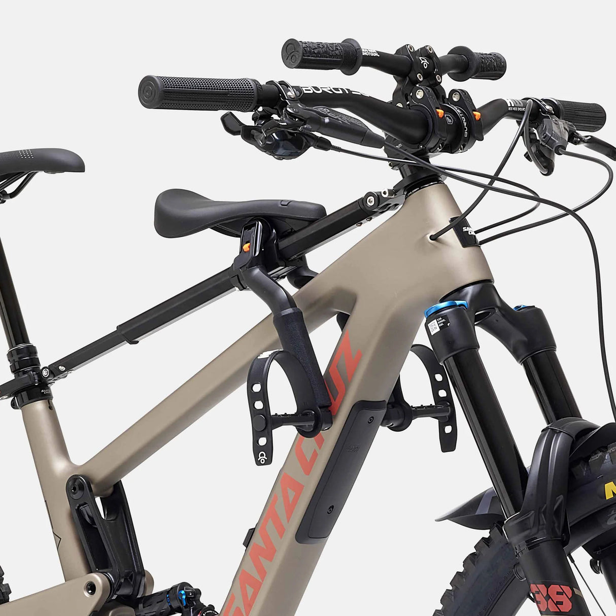 Pro 2.0 MTB Front Kindersitz/Lenker Combo Set - Black