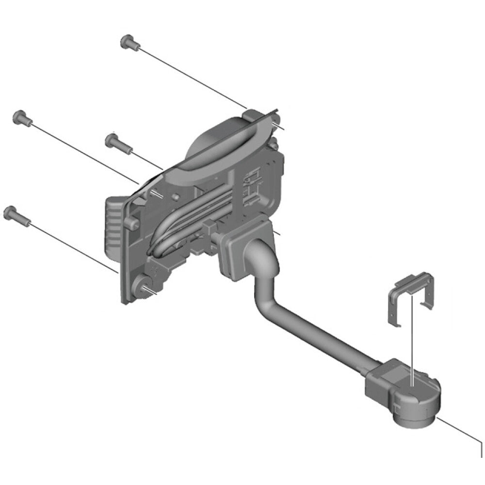 Cable plug unit for SHIMANO E-BIKE SYSTEMS battery holder BM-EN600