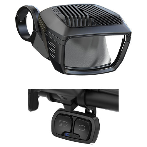 E-Bike-Scheinwerfer BRIQ-XL E Bluetooth - schwarz