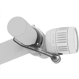 Lampenhalter 25,4 - 31,8 mm - schwarz