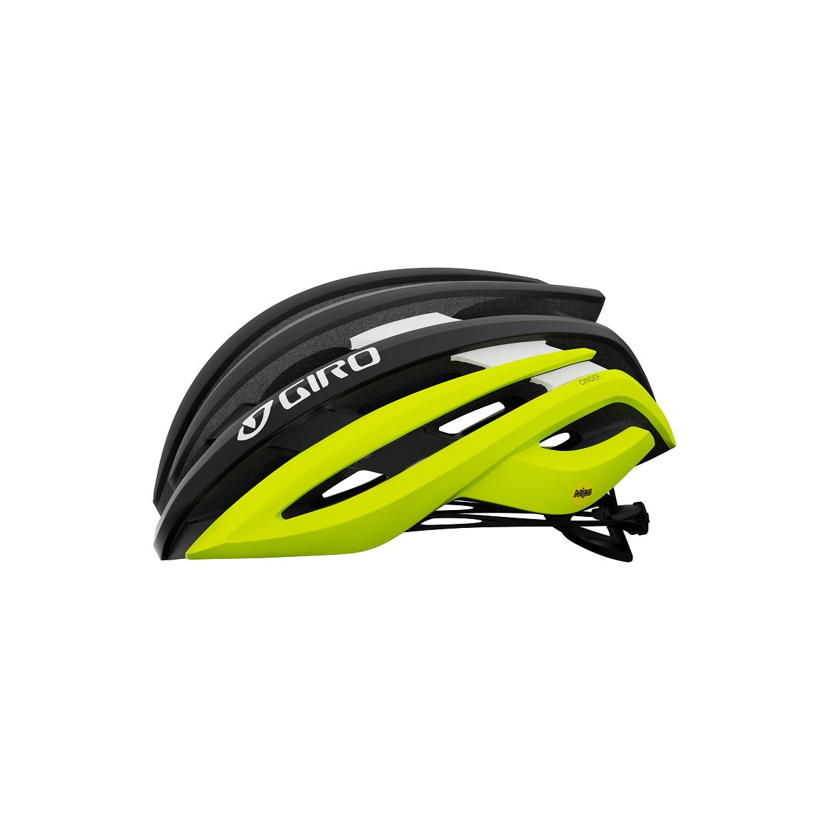 Cinder Mips Fahrradhelm - Schwarz/Gelb