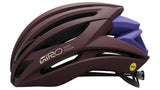 Syntax Mips Fahrradhelm - matte dark maroon