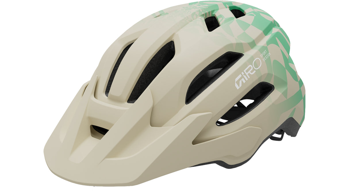 Fixture II Fahrradhelm - matte stone/green rush