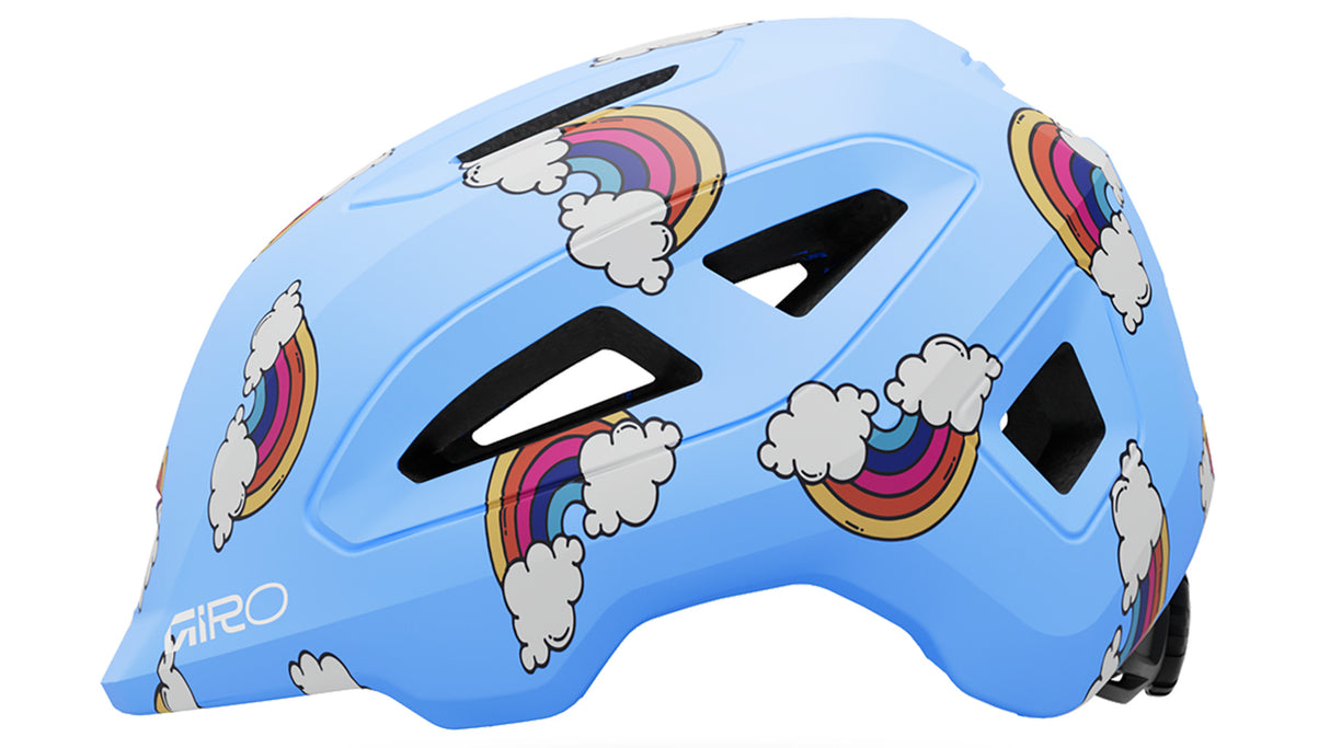 Scamp II Youth Fahrradhelm - matte multi rainbow