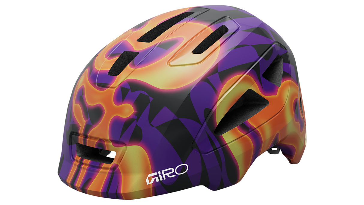 Scamp II Youth Fahrradhelm - matte purple lava