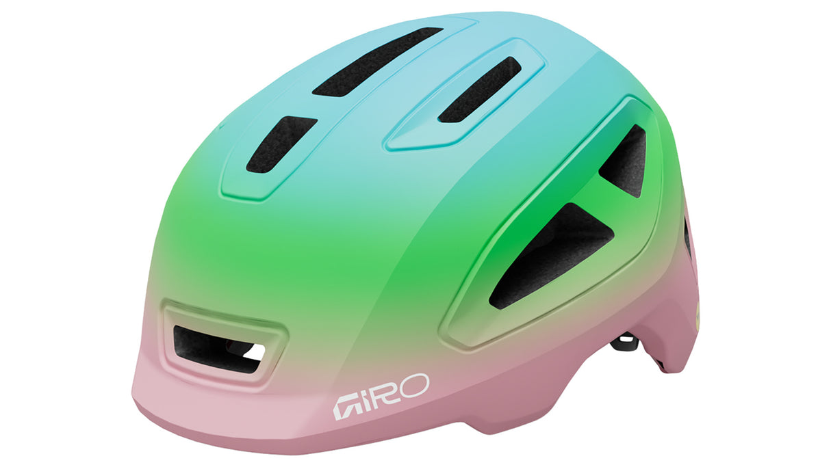 Scamp II Youth Fahrradhelm - matte pink/green