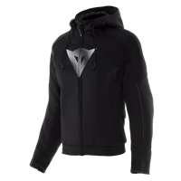 Daemon-X Safety Hoodie Full Zip WMN - Black/Black-White