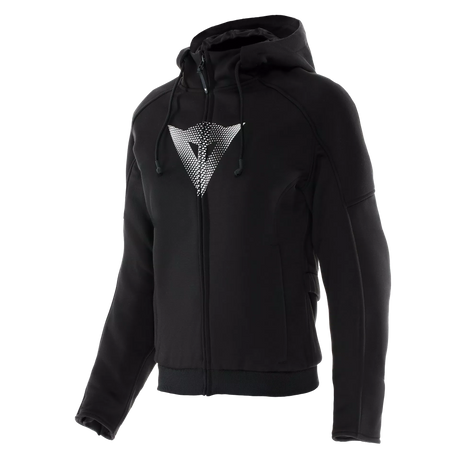 Daemon-X Safety Hoodie Full Zip WMN - Black/Black-White