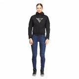 Daemon-X Safety Hoodie Full Zip WMN - Black/Black-White