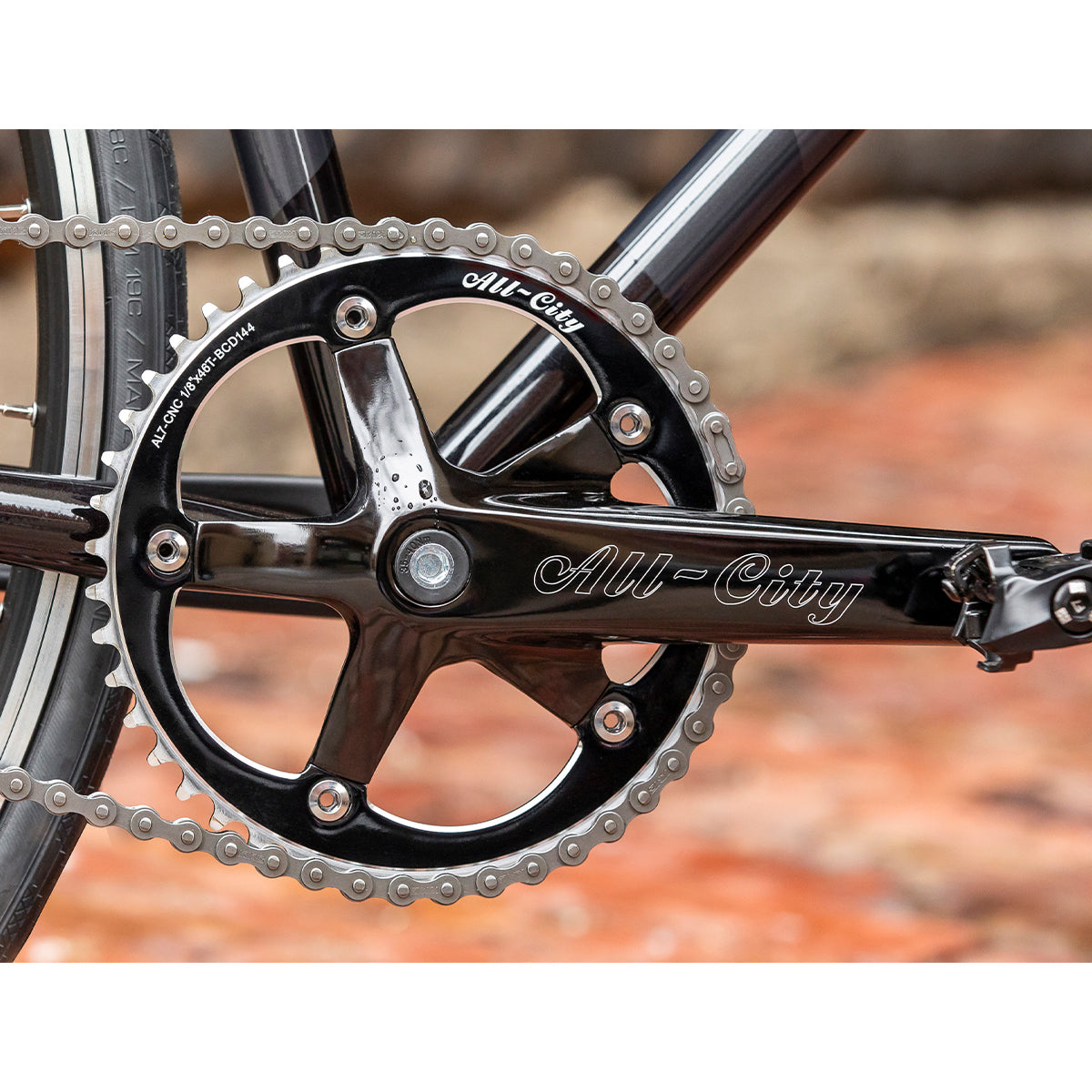 Big Block Komplettrad - Black/Grey