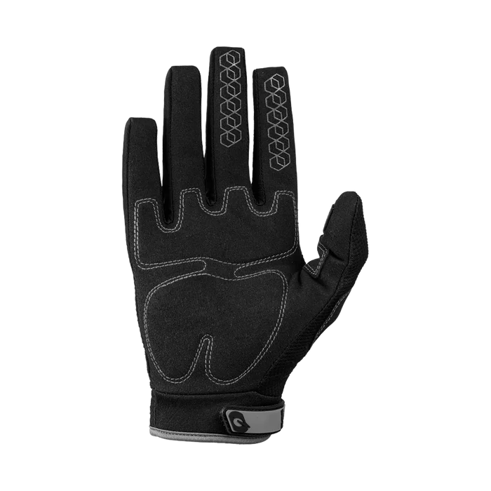 NORMAN Motorrad-Handschuhe Schwarz/Grau – Ganzer Finger, Sommer, Mit Knöchelschutz, Größe L
