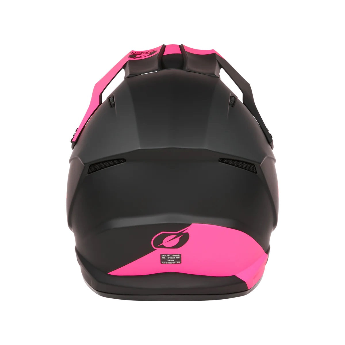 1SRS Helm SOLID black/pink