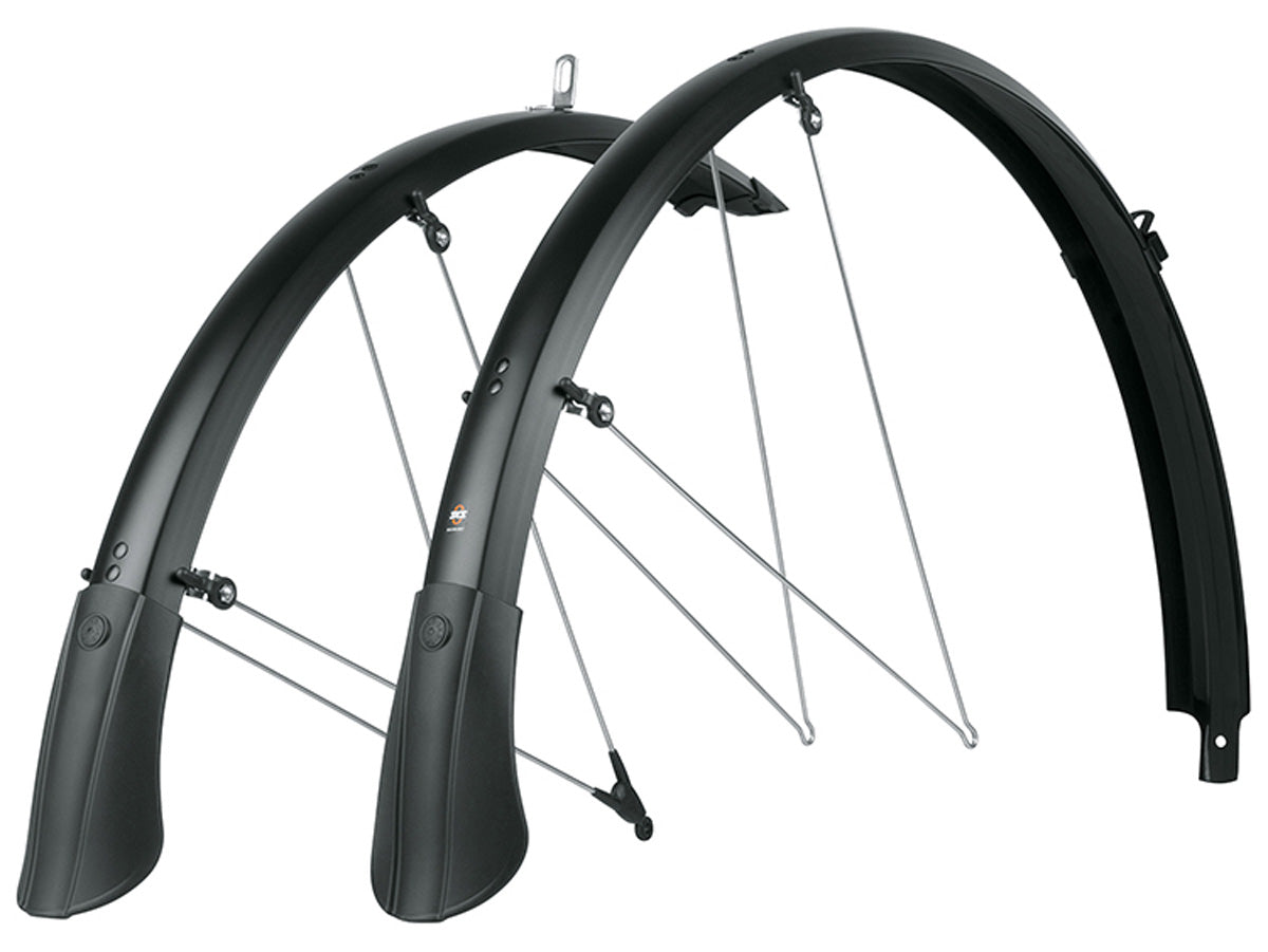 Blumels 28'' - Schutzblechset - Schwarz Matt