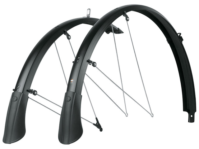 Blumels 28'' - Schutzblechset - Schwarz Matt