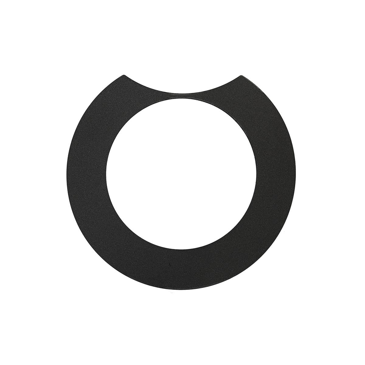 Abdeckring, schwarz, Designdeckel links (BDU2XX)