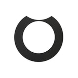 Abdeckring, schwarz, Designdeckel links (BDU2XX)