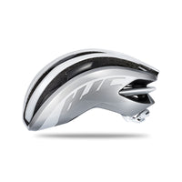Casco da strada IBEX - Bianco lucido / Argento