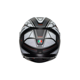 K3 E2206, Integralhelm - Rivia Matt Black/White