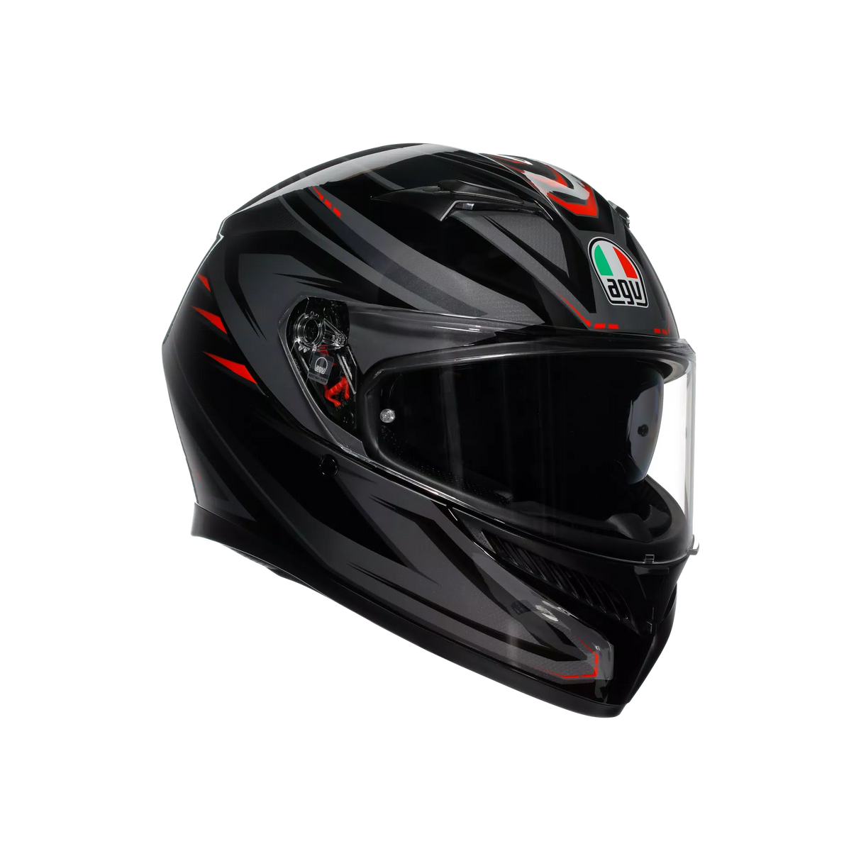 K3 E2206, Integralhelm - Syth Black/Red