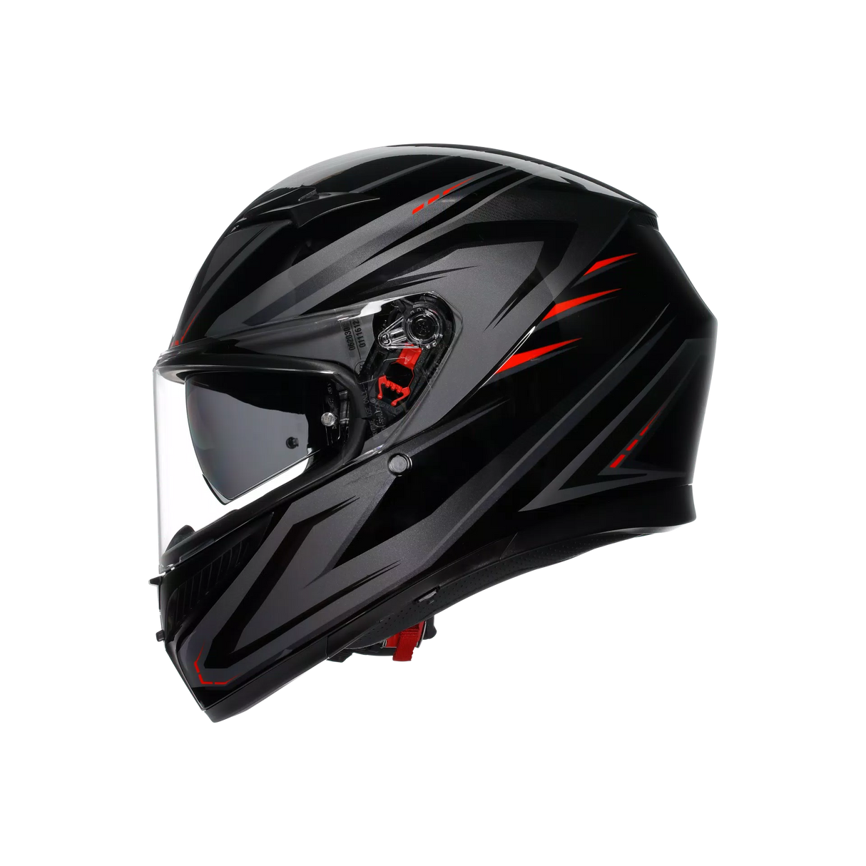 K3 E2206, Integralhelm - Syth Black/Red