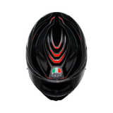 K3 E2206, Integralhelm - Syth Black/Red