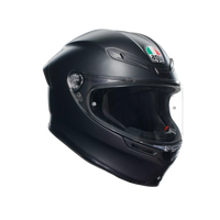 K6 S E2206, Integralhelm - Matt Black