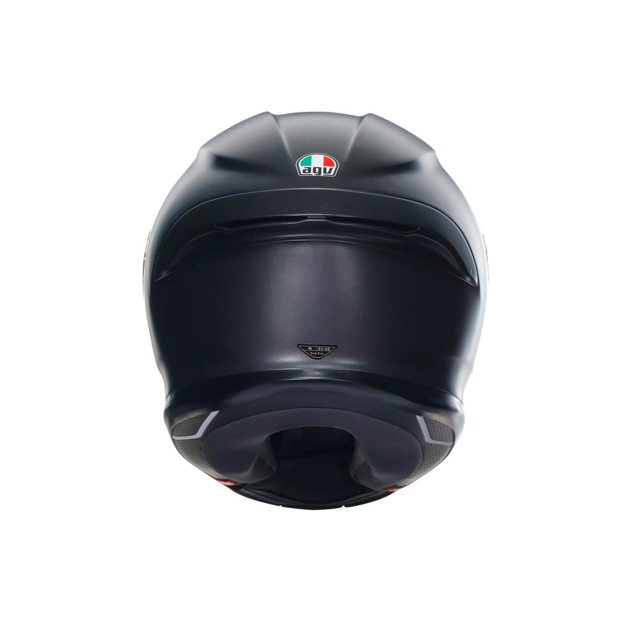 K6 S E2206, Integralhelm - Matt Black