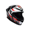 K6 S E2206, Integralhelm - Karve Matt Black/White/Red