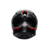 K6 S E2206, Integralhelm - Karve Matt Black/White/Red