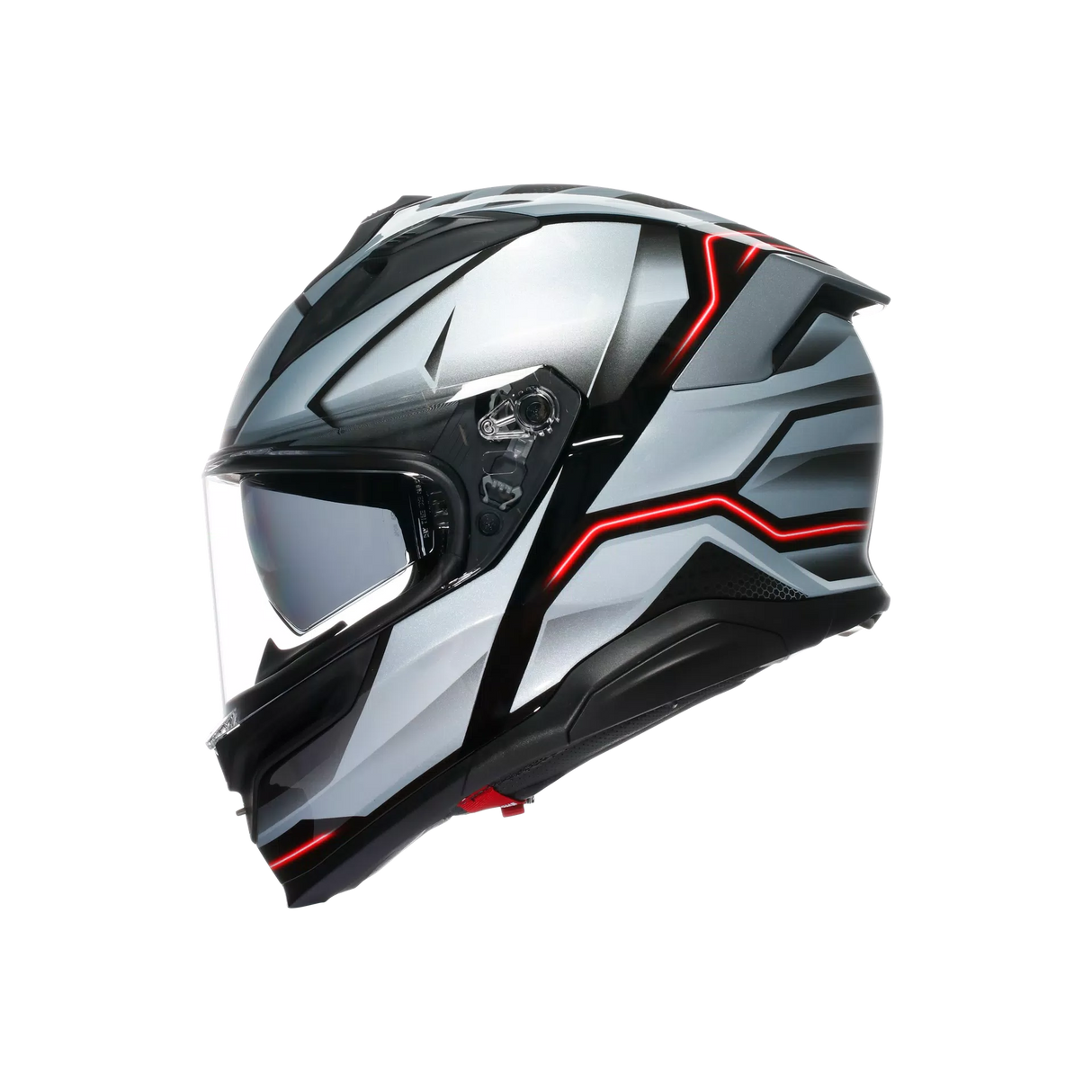 K7 S E2206, Integralhelm - Jaeger Black/Silver
