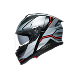 K7 S E2206, Integralhelm - Jaeger Black/Silver