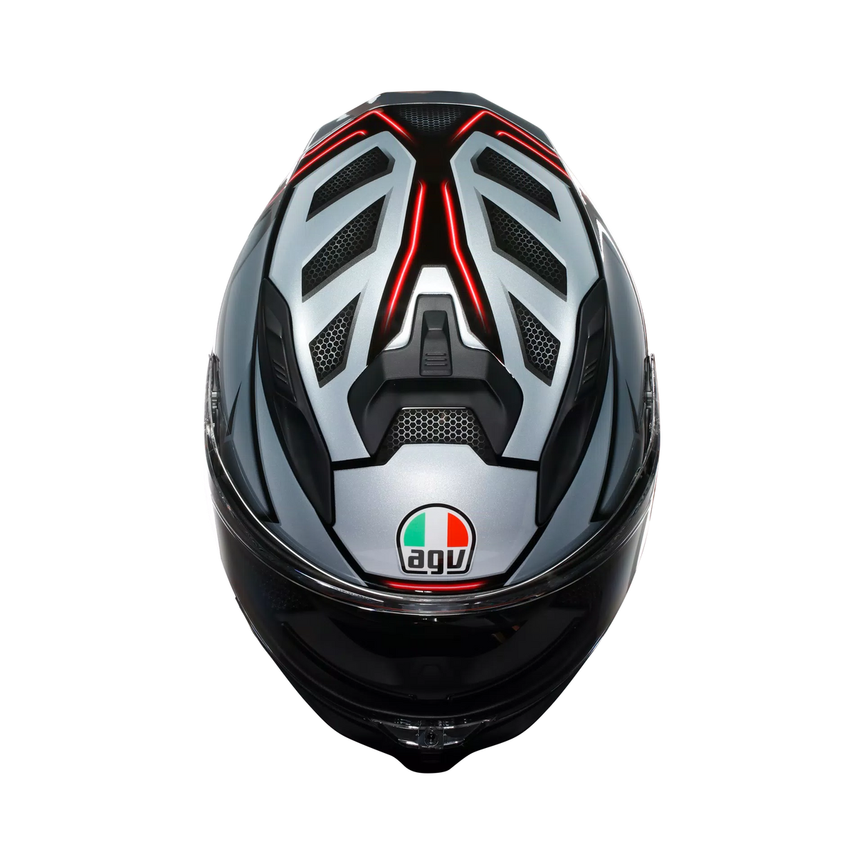 K7 S E2206, Integralhelm - Jaeger Black/Silver