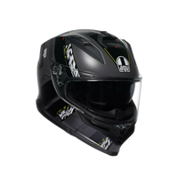 K7 S E2206, Integralhelm - Kyber Matt Grey/Yellow Fluo